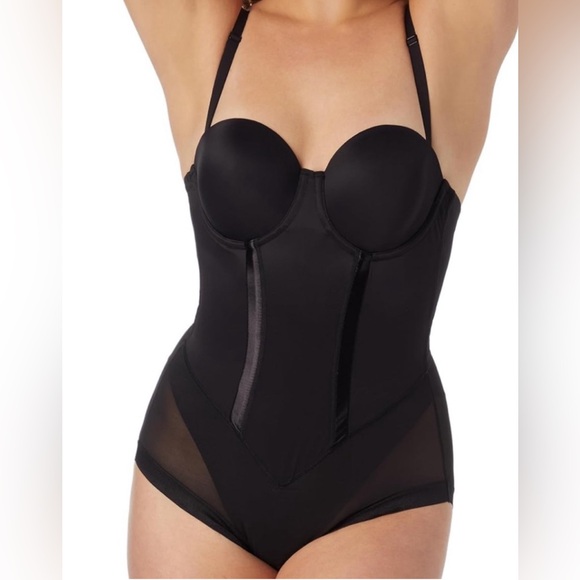 Maidenform Shapewear Ultra-Firm Convertible Body Shaper Black 40C Underwire NWT - Picture 4 of 8
